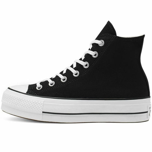 Converse Women's CTAS High Platform Black/White Sneaker